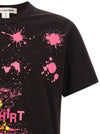 Comme Des Garcons Shirt Paint Splash T-shirt