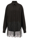 Fendi Wool And Lace Shirt