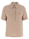 Fendi Silk Polo Shirt