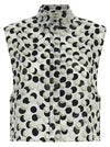 Fendi Polka Dot Crop Top