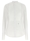 Fendi Poplin Shirt With Plastron Piqué