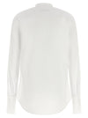 Fendi Poplin Shirt With Plastron Piqué