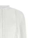 Fendi Poplin Shirt With Plastron Piqué