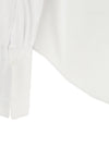 Fendi Poplin Shirt With Plastron Piqué
