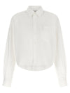 Ami Paris Ami De Coeur Cropped Shirt