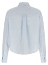 Ami Paris Ami De Coeur Cropped Shirt