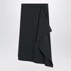 Ami Paris Anthracite grey wool skirt