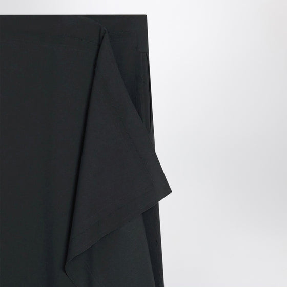 Ami Paris Anthracite grey wool skirt