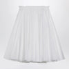 Ami Paris White cotton skirt