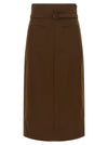 Ami Paris Sheath Skirt