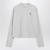 Ami Paris Grey Ami De Coeur sweatshirt