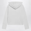 Ami Paris White Ami De Coeur zip-up hoodie
