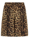 Dolce & Gabbana Leopard Shorts