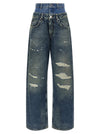 Dolce & Gabbana Double Layer Jeans