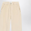 Ami Paris Ivory corduroy trousers
