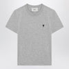 Ami Paris Ami De Coeur grey t-shirt
