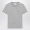 Ami Paris Ami De Coeur grey t-shirt