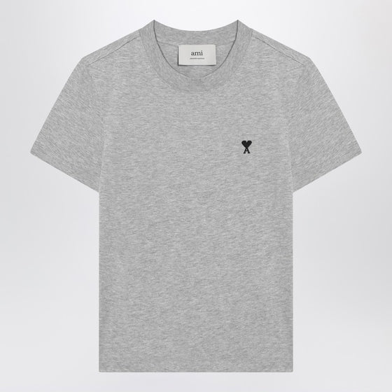Ami Paris Ami De Coeur grey t-shirt