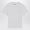Ami Paris White Ami De Coeur T-shirt