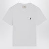 Ami Paris White Ami De Coeur T-shirt
