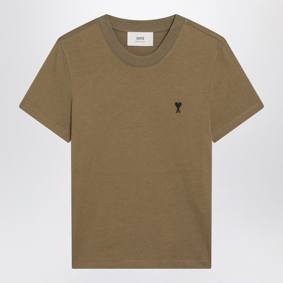 Ami Paris Bronze Ami De Coeur T-shirt