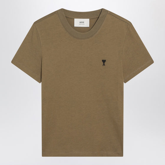 Ami Paris Bronze Ami De Coeur T-shirt