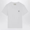 Ami Paris White Ami De Coeur T-shirt