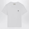 Ami Paris White Ami De Coeur T-shirt