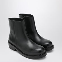  Séfr Black Letaro ankle boots in leather