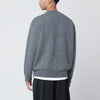 Soft Goat Grey cashmere crewneck sweater
