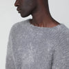Séfr Jermaine grey sweater in bouclé yarn