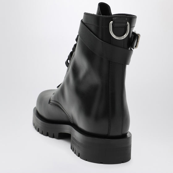 Durazzi Milano Black combat boots