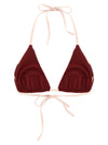 Fendi Pequin Reversible Bikini Top