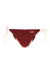 Fendi Pequin Reversible Bikini Bottoms