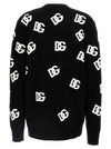 Dolce & Gabbana Jacquard Logo Cardigan