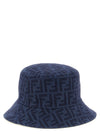 Fendi Reversible Denim Bucket Hat