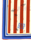 Fendi Pequin Silk Scarf