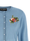 Dolce & Gabbana Floral Embroidery Cardigan