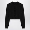 Dolce & Gabbana Dolce&Gabbana Black cardigan with punched details