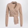 Dolce & Gabbana Dolce&Gabbana Beige wrap cardigan in cashmere