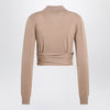 Dolce & Gabbana Dolce&Gabbana Beige wrap cardigan in cashmere