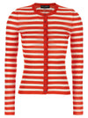Dolce & Gabbana Striped Viscose Cardigan