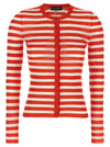 Dolce & Gabbana Striped Viscose Cardigan