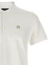 Fendi Ff Metallic Logo Polo Shirt