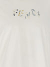 Fendi Logo Embroidery T-shirt