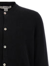 Comme Des Garcons Shirt Color-block Detail Cardigan