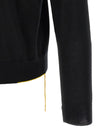 Fendi Yellow Stitching Sweater With Visible Thread