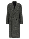 Dolce & Gabbana Bouclé Wool Coat