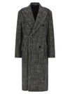 Dolce & Gabbana Bouclé Wool Coat