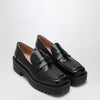 Gianvito Rossi Black leather loafer
